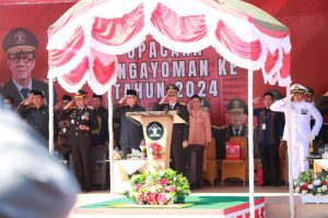 Kemenkumham Gorontalo Gelar Upacara Peringatan Hari Pengayoman Ke-79