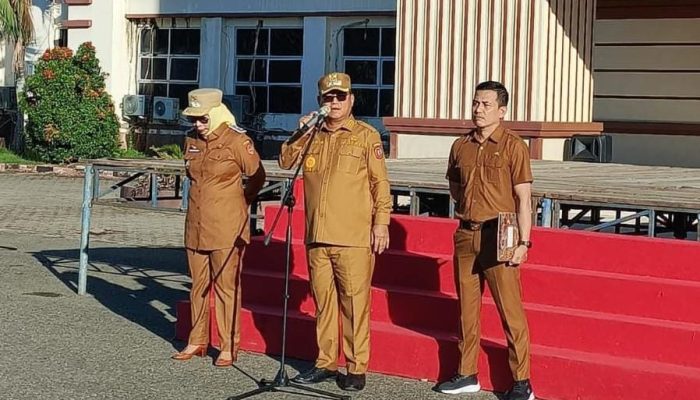 Bawa Semangat Baru, Bupati Thariq Tekankan Hal Ini di Apel Pagi Pegawai