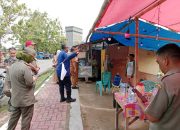 Pedagang Trotoar Ganggu Estetika Center Point, Satpol-PP Bone Bolango Lakukan Penertiban