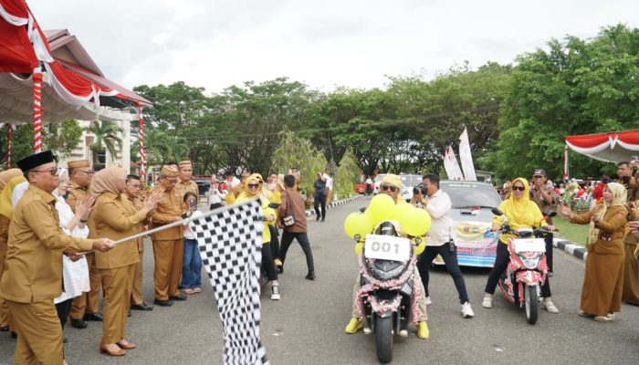 Refleksi Perjuangan: Karnaval Kendaraan Hias di Gorontalo Utara Kobarkan Semangat Nasionalisme