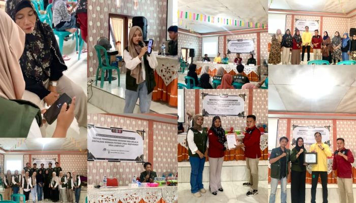 Mahasiswa KKN UNG Luncurkan Website Desa Lompotoo, Dorong Ekonomi Digital Berbasis Potensi Lokal