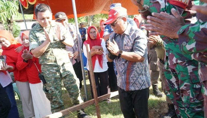 Pacu Ekonomi Desa, Thariq Modanggu Pimpin Peletakan Batu Pertama Gerai dan Gedung Kopdes Merah Putih di Desa Masuru
