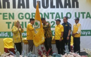 Terpilih Aklamasi, Thariq Modanggu Kembali Nahkodai Golkar Gorut