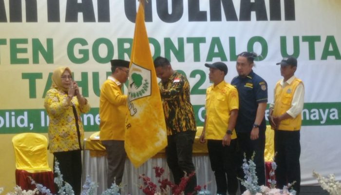 Terpilih Aklamasi, Thariq Modanggu Kembali Nahkodai Golkar Gorut