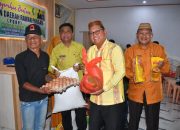 Bupati Gorontalo Utara Serahkan Bantuan Pangan di Desa Leboto, Ajak Warga Bersyukur dan Gunakan Bantuan Secara Tepat
