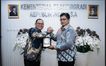 Temui Wamen Transmigrasi, Thariq Modanggu Bahas Potensi Gorontalo Utara