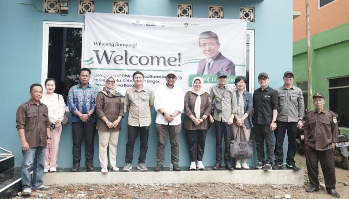 FEMA IPB Ajak Delegasi China Agricultural University Lakukan Pra Riset Di Desa Setu